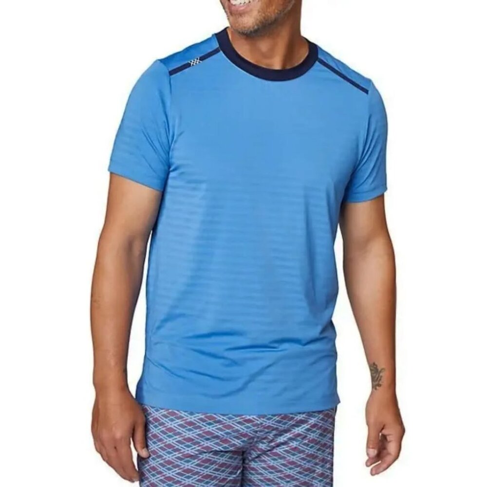 Rhone Swift - Ice Blue - Short Sleeve Gym Shirt